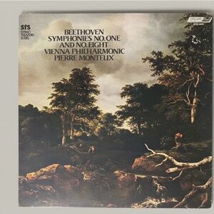 Beethoven Symphonies 1 & 8 Monteux Vienna Philharmonic London Treasury Series LP